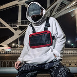 Hip-Hop Chest Utility Bag Men Women Streetwear Kanye Style Chest Rig