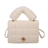 Classic Comfort Plush Ladies Handbags High Shoulder Crossbody Bags