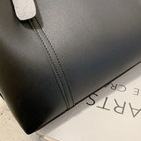 Classic Daily Shoulder Bags Women Waterproof PU Leather Handbag