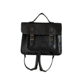 Classic Women's Messenger Bag College Style Girls Tote Shoulder Bags PU Leather