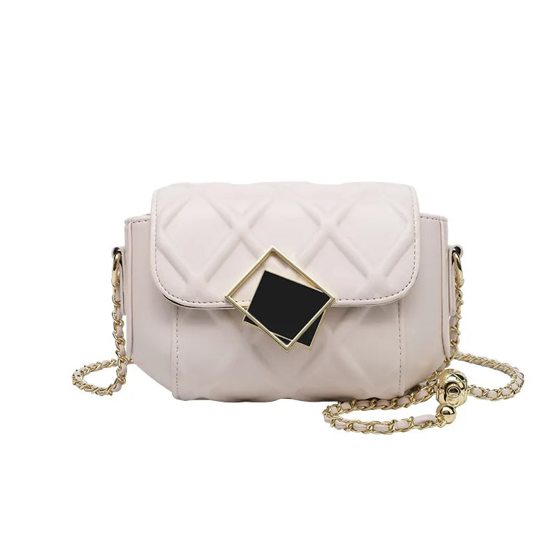 Classic Diamond Lattice Shoulder Bag Chain Crossbody Purse