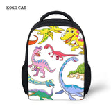 Dinosaur Kids School Bag for Boys - Kindergarten Backpack 12 Inch