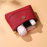 Embossed Flower Women Shoulder Bag High PU Leather Handbag Purse