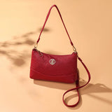 Embossed Flower Women Shoulder Bag High PU Leather Handbag Purse