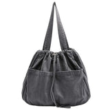 Vintage Canvas Bag Women's Handbag Shoulder Shopping Purse