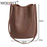 Vintage Bucket TOTES Ladies Retro Handbag for Travel