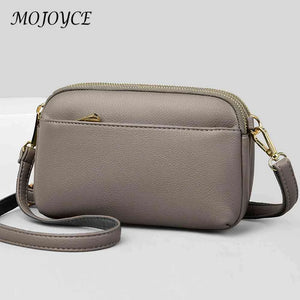 Vintage Crossbody Handbags Small Square Messenger Handbags Zipper Travel Purse