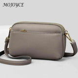 Vintage Crossbody Handbags Small Square Messenger Handbags Zipper Travel Purse