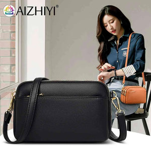 Vintage Pu Crossbody Handbag for Girls