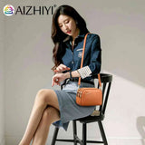 Vintage Pu Crossbody Handbag for Girls