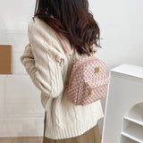 Classic Flower Backpack Women Bags Student Schoolbag Travelling Bag