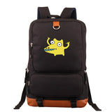 Funny Cartoon Backpack School Bag Canvas Rucksack for Boys