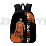3D Cartoon Print Standoff 2 Backpack Waterproof Canvas Laptop Bag