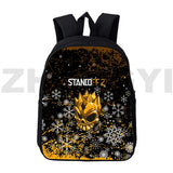 3D Cartoon Print Standoff 2 Backpack Waterproof Canvas Laptop Bag