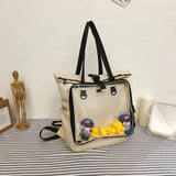 Classic ItaBag Shoulder Backpack Transparent Soft Clear Ita Bag