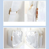 Transparent Pink ItaBag Shoulder Bag Soft Girls Lovely Clear Japanese Style