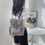 Classic Ladies Backpack Oxford Waterproof Lightweight School Bag
