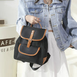 Classic Ladies Backpack Oxford Waterproof Lightweight School Bag