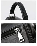 Classic Soft Leather Ladies Bag with Bow - Crossbody Top Handle Shoulder Bag