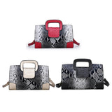 Snake Print Crossbody Bag for Women Shoulder Bag