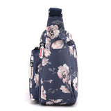Classic Lady Flower Shoulder Bags for Women Rural Style Cloth Messenger Bags