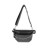 Classic Leather Women Bag Outdoor Casual Chest Bags Retro Women Shoulder Waist B