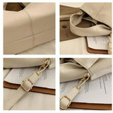 Classic Leather Women's Handbags High-quality Retro Crossbody Tote Shoulder Bags