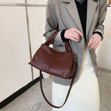 Classic Leather Women's Handbags High-quality Retro Crossbody Tote Shoulder Bags