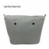 Cashemere PU Inner Lining Zipper Pocket for O Bag Handbag