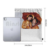 Movie Script Singing In The Rain Drawstring Bag Gym Waterproof