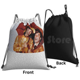 Movie Script Singing In The Rain Drawstring Bag Gym Waterproof
