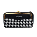 Women's Multi-function Buckle Purse Large Capacity Messenger Bag