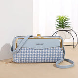 Multi-function Women Buckle Purse Large Capacity Messenger Bag