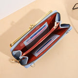 Multi-function Women Buckle Purse Large Capacity Messenger Bag