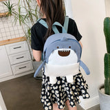 Classic Nylon Schoolbag Backpack Students Boy Girls Baby Cartoon Bags