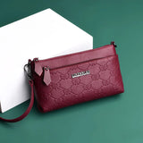 Classic Pattern Small Leather Shoulder Bag Messenger Bag Mini Handbag