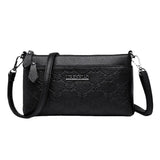 Classic Pattern Small Leather Shoulder Bag Messenger Bag Mini Handbag