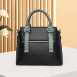 Classic PU Leather Tote Bag Shoulder Bag For Mom's Birthday