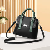Classic PU Leather Tote Bag Shoulder Bag For Mom's Birthday
