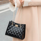 Quilt Chain Shoulder Bag Small Diamond Lattice Handbag Crossbody Purse L