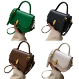 Classic Shoulder Bag PU Leather Women Tote Handbag