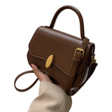 Classic Shoulder Bag PU Leather Women Tote Handbag