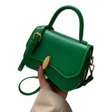 Classic Shoulder Bag PU Leather Women Tote Handbag