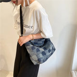 Vintage Distressed Cross Body Shoulder Bag with 2 Straps