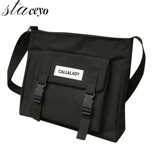 Women's Postman Bag Waterproof Canvas Schoolbag