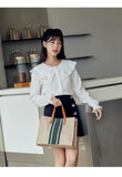 Classic Style Shoulder Bag Large Capacity Multifunction Bag