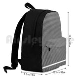 Vintage Houndstooth Outdoor Hiking Backpack Waterproof Camping Travel