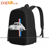 Vintage Car Oldtimer 53 Bug Buggy Beetle Herbie Backpack