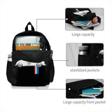 Classic Vintage Car Oldtimer 53 Bug Buggy Beetle Herbie Large Capacity Backpack