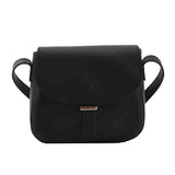Vintage Women Crossbody Bag Leather PU Shoulder Handbag Square Bag Female